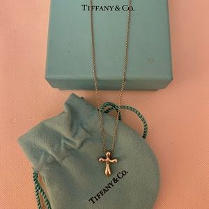 Tiffany & Co. Elsa Peretti Cross Necklace